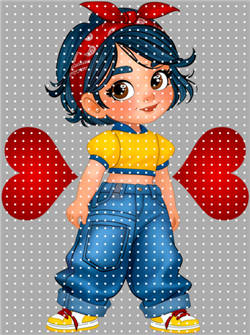 Keychain sticker-Y 1997